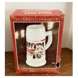 Cardinals 11-Time World Champions stein