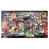 Cardinals magazines, scorecard, ticket stubs