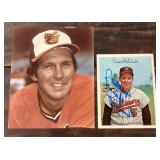Brooks Robinson autographed photos