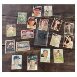 1957 Topps baseball card lot