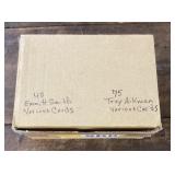 Box of Emmitt Smith/Troy Aikman football cards