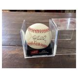 Matt Holliday autographed baseball