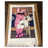 Autographed Bret Hull poster