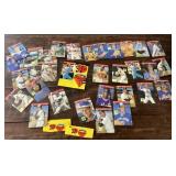 Group of 3D sports cards