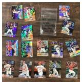 14 Topps Chrome baseball cards 2018