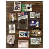 Group of Relics baseball cards