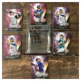 6 Inception baseball cards 2018