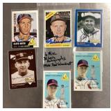 Autographed St Louis Cardinals baseball cards