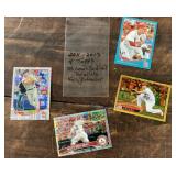 4 t. Louis Cardinals baseball cards