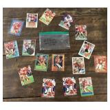 Steve Young football card lot