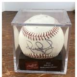 Omar Vizquel autographed baseball