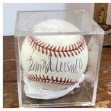 Autographed baseball