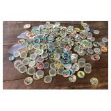 Group of baseball coins