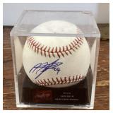 Miguel Tejada autographed baseball