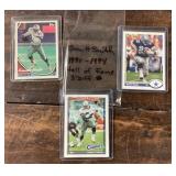 3 Emmett Smith football cards