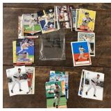 Group of Derek Jeter baseball cards