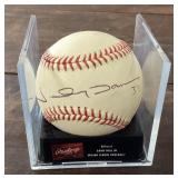 Autographed baseball