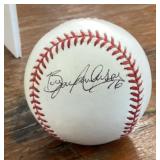 Autographed baseball