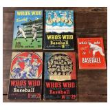 Whoï¿½s Who in Baseball book lot