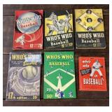 Whoï¿½s Who in Baseball book lot
