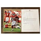 Jamaal Charles autographed photo