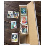 Box of 1988 Topps baseball cards