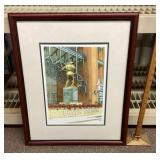 John Stoeckley signed print of Musial statue