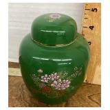 Green ginger jar