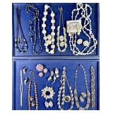 12 costume jewelry sets