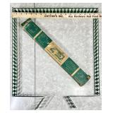 Vintage Campbell all steel toy fence 2-1/4" tall