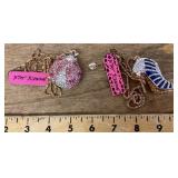2 NEW Betsey Johnson necklaces