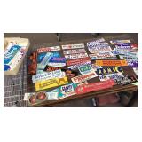 Lot of bumper stickers