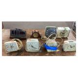 8 alarm clocks