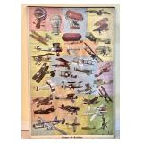Vintage 24x36 History of Aviation poster