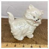 Lusterware ceramic kitten