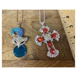 2 NEW Betsey Johnson necklaces