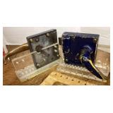 2 vintage door handles