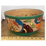 12" diameter Mexican bowl