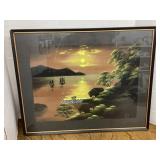Framed landscape