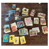 Group of trading cards