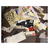 Schematics and stickers for model airplanes