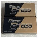 2 boxes CCI Blazer Brass 45 auto ammo 50 count ea