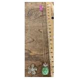 NEW Betsey Johnson necklace and brooch