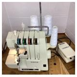 Singer Ultralock 14 U 34 serger --works