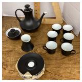 Spanish Block Bidasoa tea set