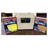 Sentry safe 1170 with file folders