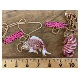 2 NEW Betsey Johnson necklaces