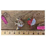 2 NEW Betsey Johnson necklaces
