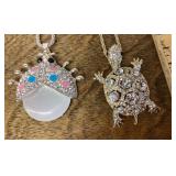 2 NEW Betsey Johnson necklaces