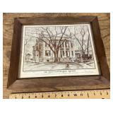 Jerry Thomas signed St. Louis art print 16" x 13ï¿½